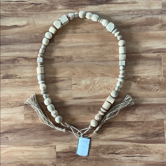 Threshold Decorative Wooden Bead Garland - Picture 16 of 16